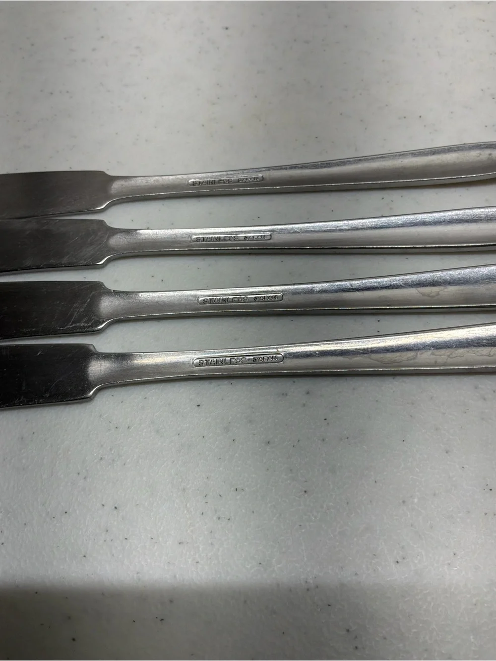 Lot of 12 Triton by Amcrest Butter Knives Made in Japan Vintage